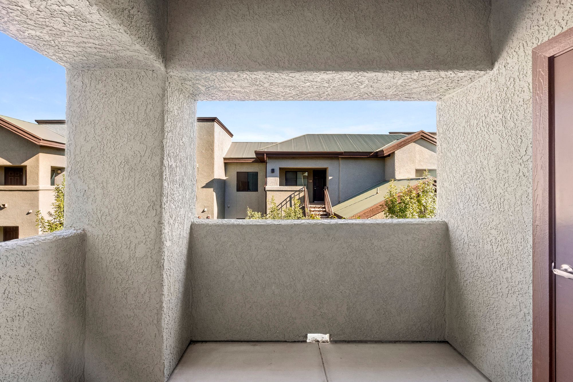 Patio, Exterior, Balcony, Storage, Outside