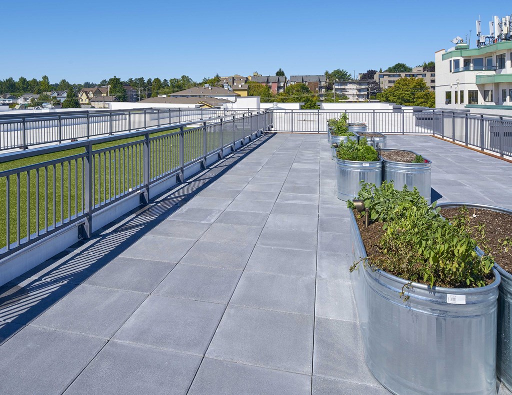 The Bowman Seattle WA walk way