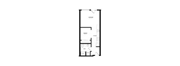Bowman Seattle WA A-1a 1 Bedroom 515 Sq Ft