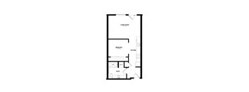 Bowman Seattle WA A-2a 1 Bedroom 619 Sq Ft