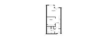 Bowman Seattle WA A-10 1 Bedroom 627 Sq Ft