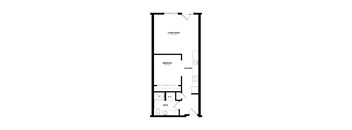 Bowman Seattle WA A-5 1 Bedroom 696 Sq Ft