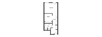 Bowman Seattle WA A-9 1 Bedroom 712 Sq Ft
