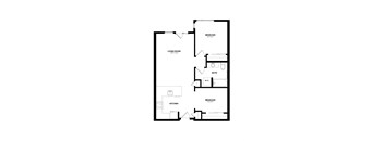 Bowman Seattle WA B-2 1 Bedroom 917 Sq Ft option 1