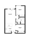 Bowman Seattle WA B-2 1 Bedroom 917 Sq Ft option 1