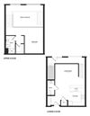 Bowman Seattle WA TH-2 Townhouse 1 Bedroom 1029 Sq Ft