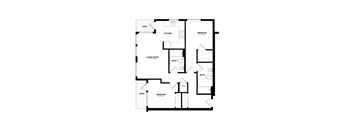 Bowman Seattle WA B-7 2 Bedroom 667 Sq Ft