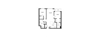 Bowman Seattle WA B-12 2 Bedroom 982 Sq Ft
