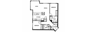 LaVie at Queen Anne Seattle, WA 2 bedroom 2 bath