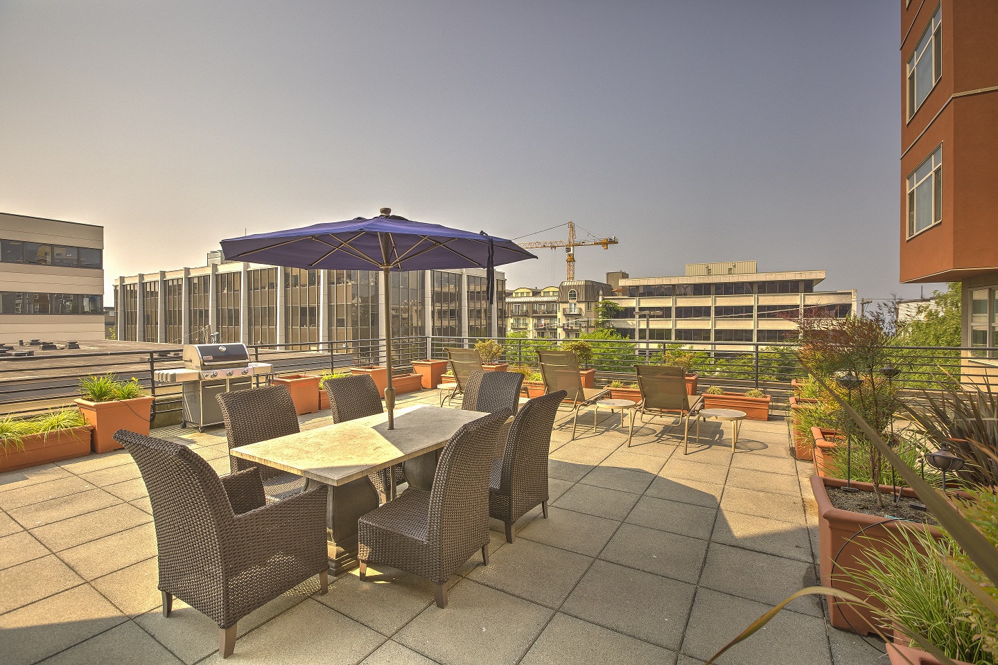 LaVie at Queen Anne Seattle, WA deck