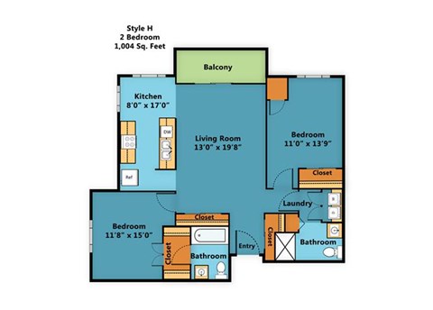 705 East River Drive 1-2 Beds Apartment for Rent - Photo Gallery 10