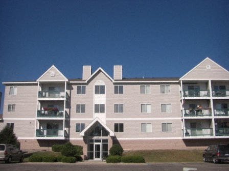 Front of Senior building