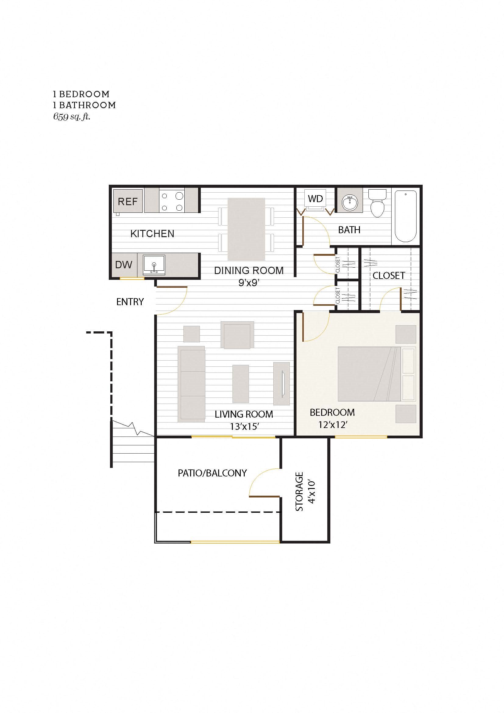 Plan A Floor Plan 1