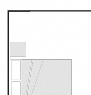 Dolphin - 1 Bedroom 1 Bath Floor Plan Layout - 755 Square Feet