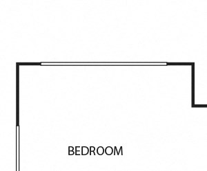 Seahorse - 2 Bedroom 2 Bath Floor Plan Layout - 1102 Square Feet