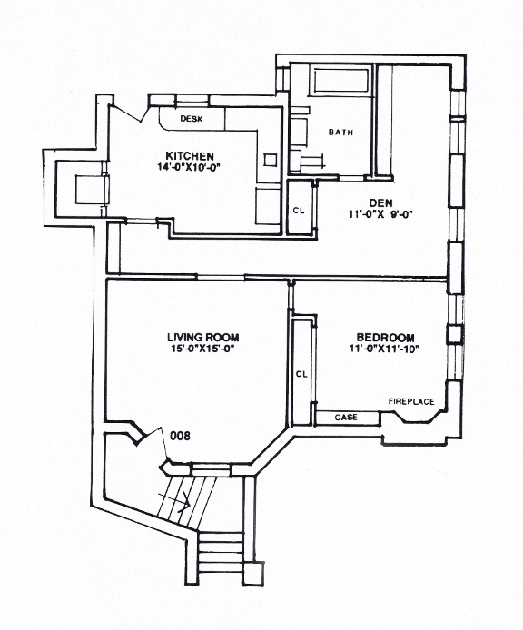 1 BEDROOM - 1 BATHROOM