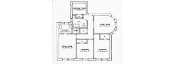 3 Bedroom - 1 Bathroom