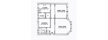 1 Bedroom - 1 Bathroom