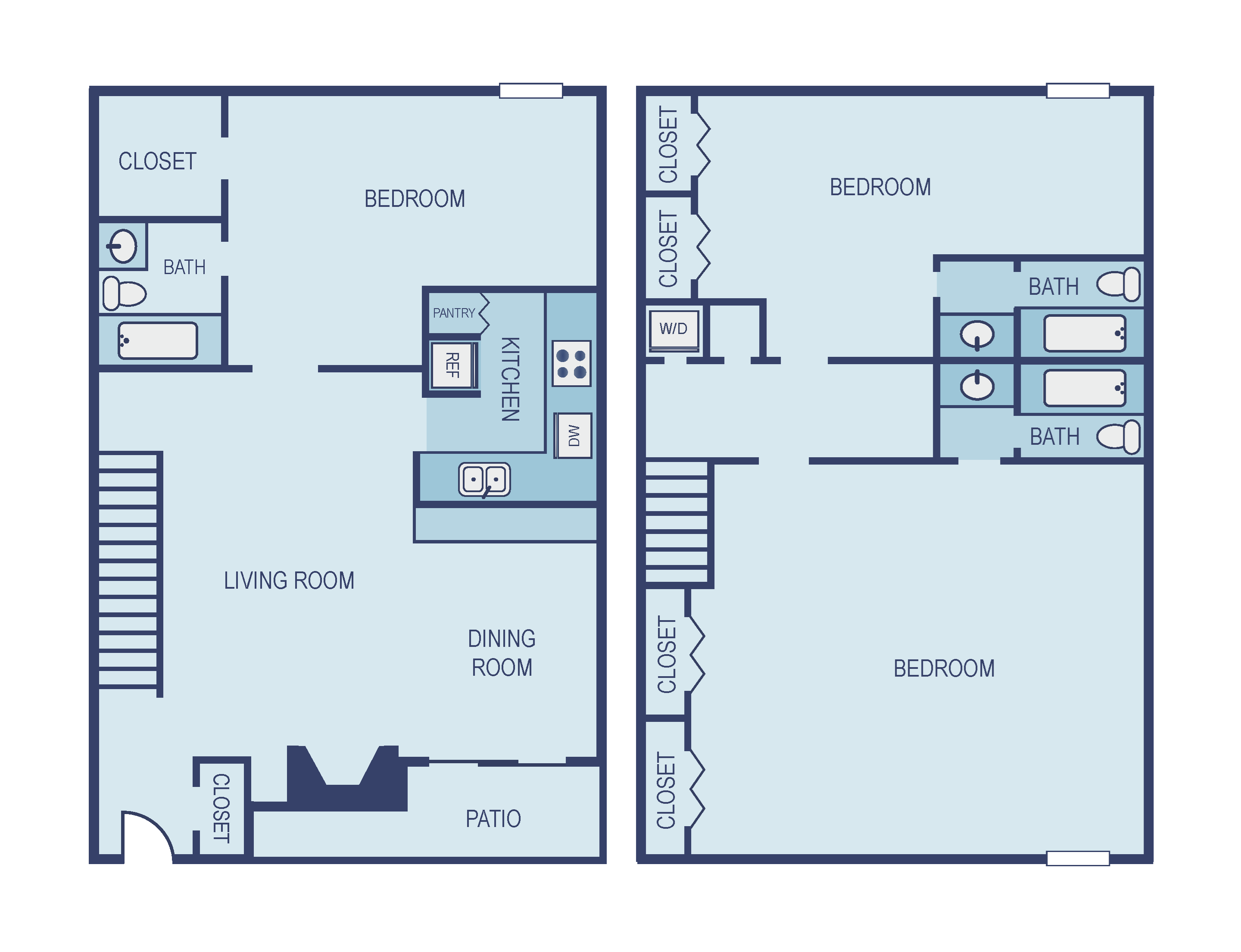 Three Bedroom C3 Townhome Floor Plan 15