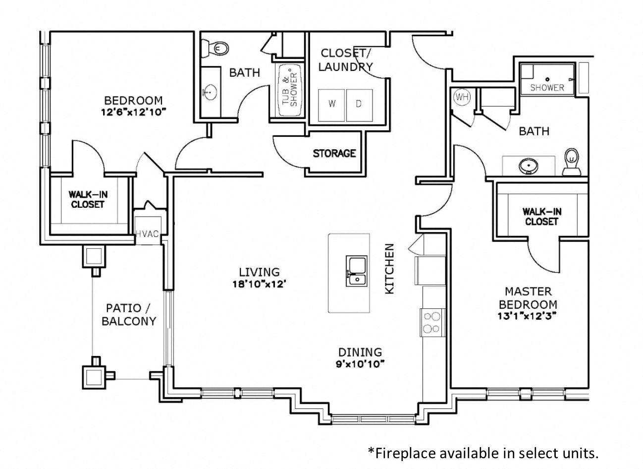 E10 Floorplan at Paragon Place at Bishops Bay