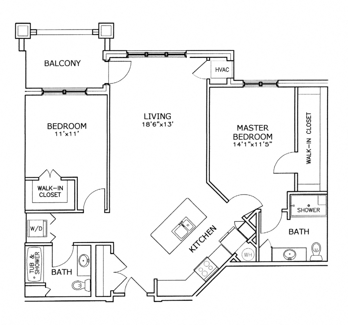 E3 Floorplan at Paragon Place at Bishops Bay