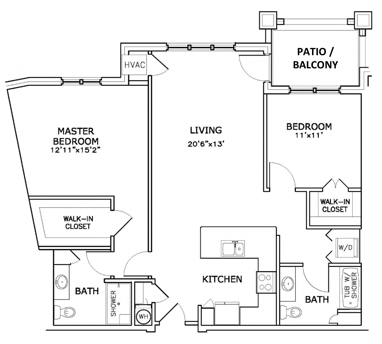 E5 Floorplan at Paragon Place at Bishops Bay