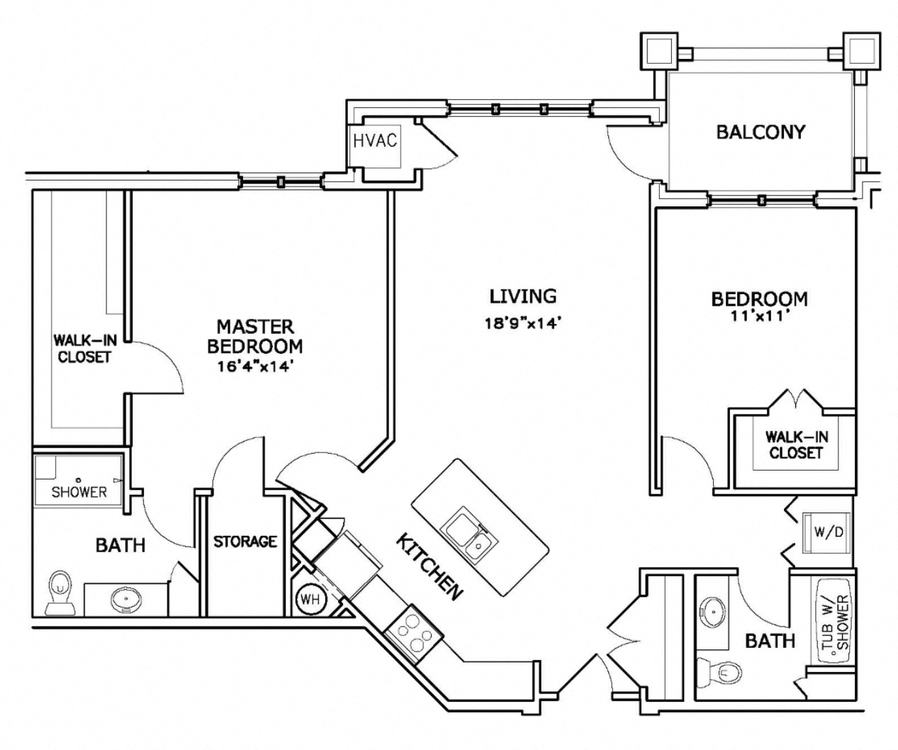E8 Floorplan at Paragon Place at Bishops Bay
