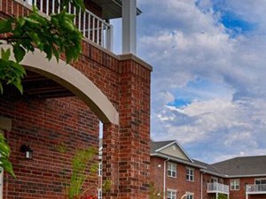 Exteriors Lush landscaping With Walking Trails at Highlands at Riverwalk Apartments 55+, Mequon, 53092