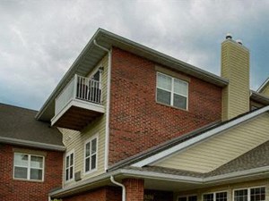 Exteriors Access Controlled Community at Highlands at Riverwalk Apartments 55+, 10954 N Cedarburg Road, Mequon, Wisconsin