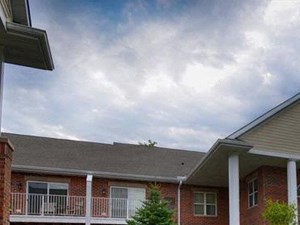 Exteriors Lush landscaping With Walking Trails at Highlands at Riverwalk Apartments 55+, Mequon, WI,53092