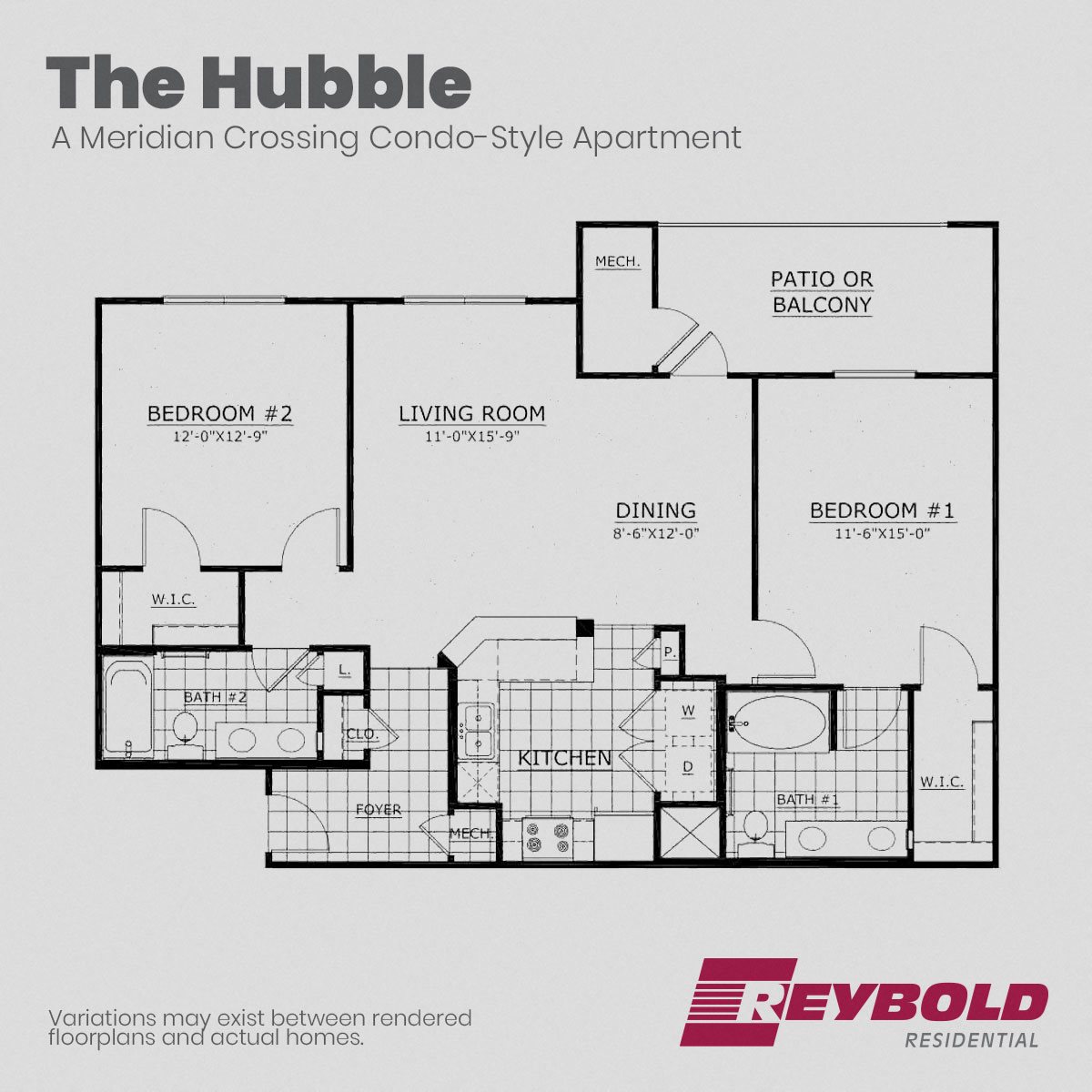 A rendering of the Hubble floor plan. A rendering of the Hubble floor plan.