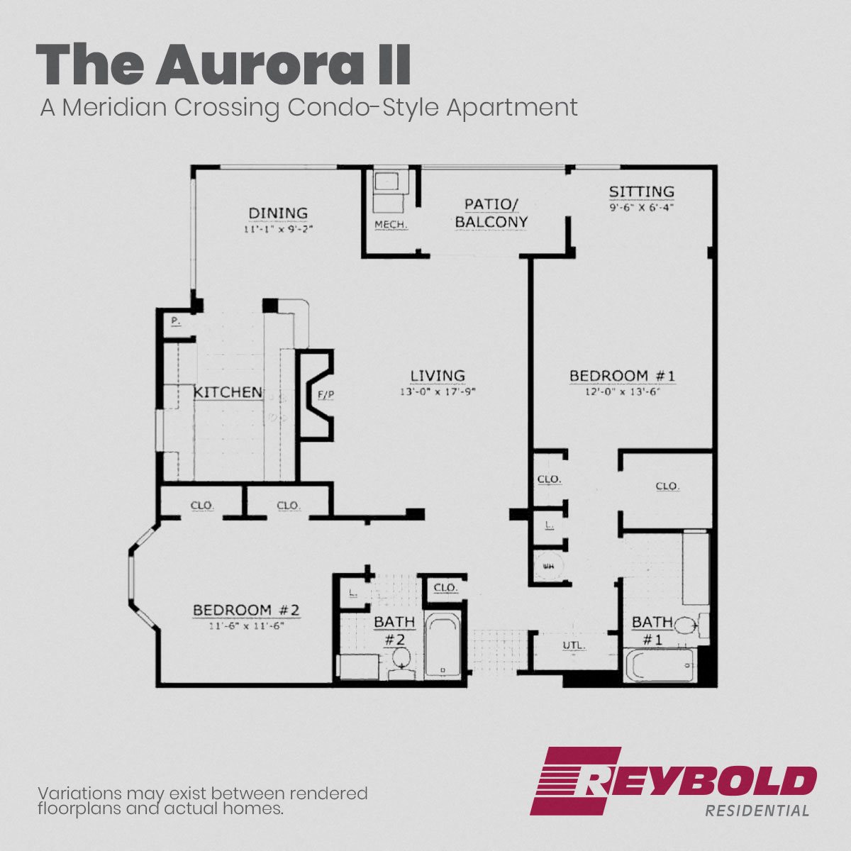 A rendering of the Aurora II floor plan. A rendering of the Aurora II floor plan.