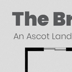 A floorplan of the Brighton single-family home at Ascot Landing