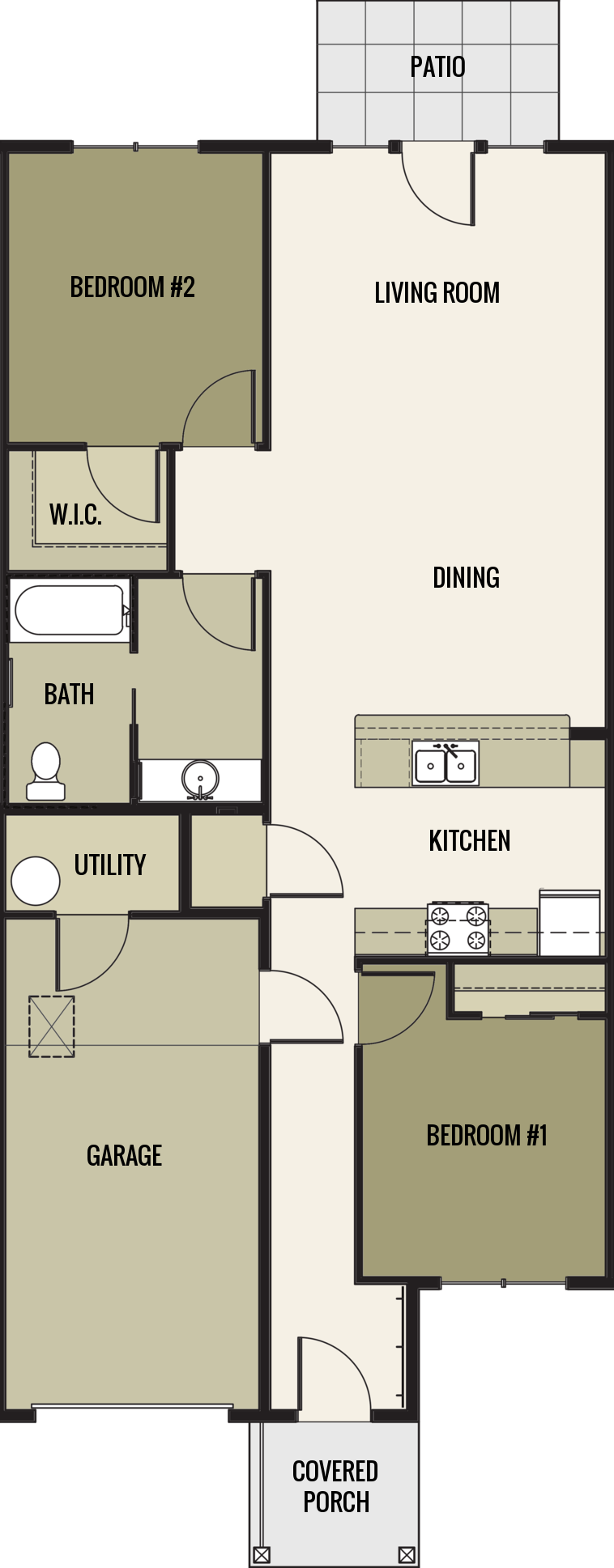 Cottage Floor Plan 1