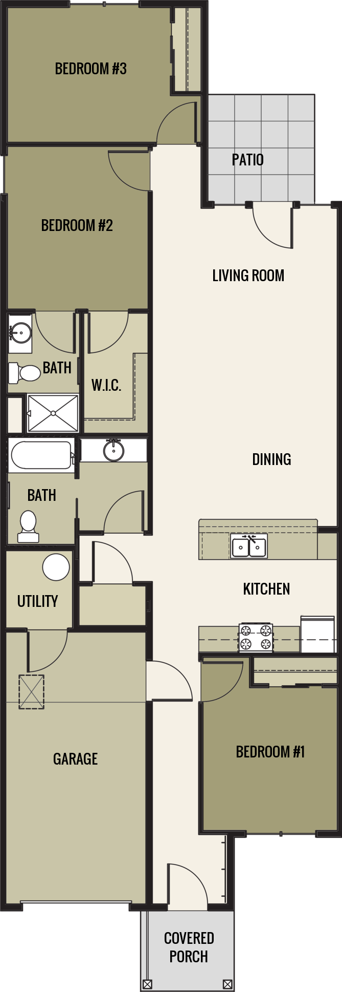 Cottage Floor Plan 1