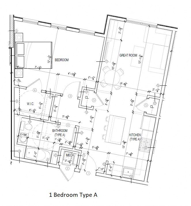 Type A Floor Plan 1