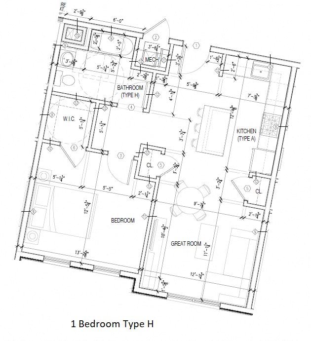 Type H Floor Plan 8