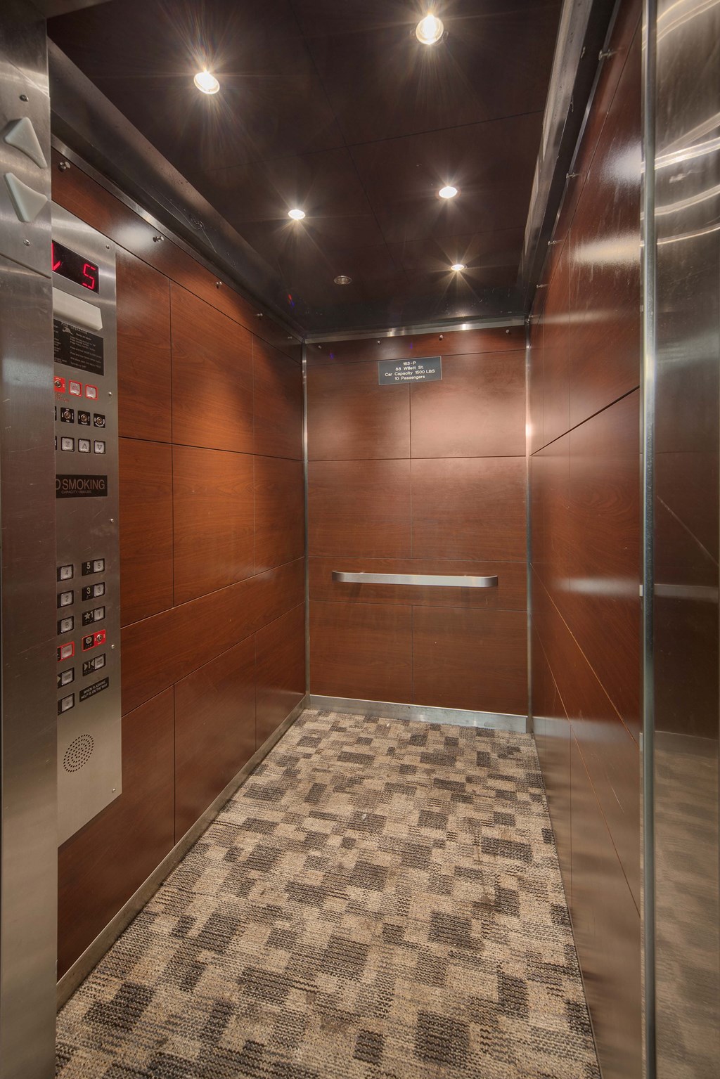 Elevator at Willett Apartments, Albany, New York