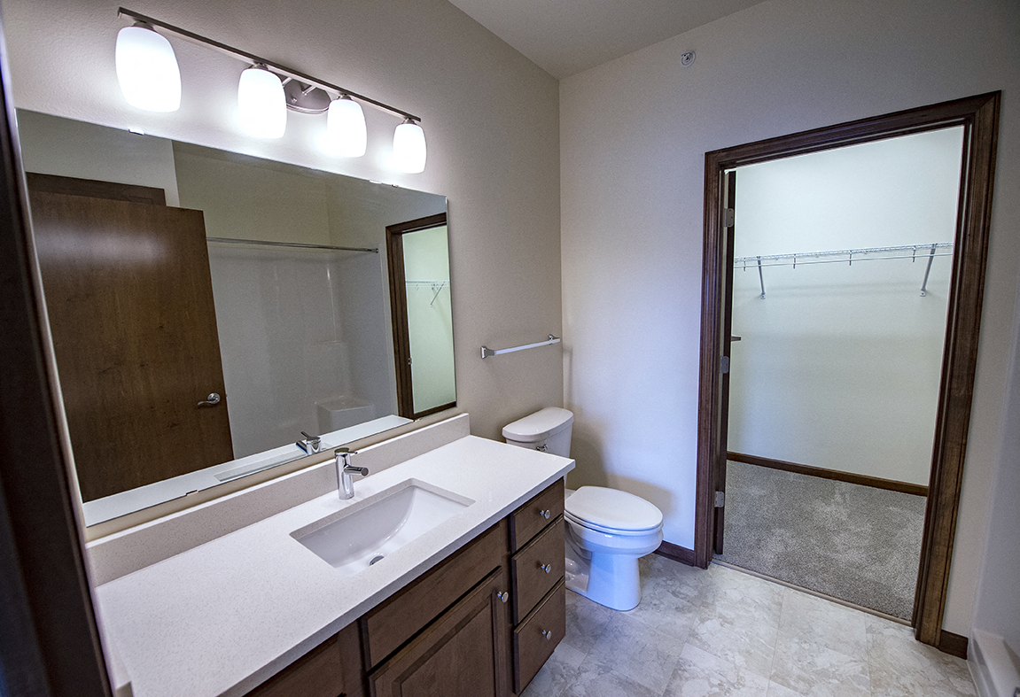 a bathroom with a sink and a toilet and a mirror