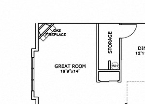 UPPER TOWNHOME - 2 Bedroom, 2 Bath with Greatroom, Fireplace, and 2 Car Garage