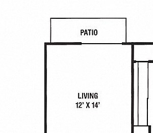 1 Bedroom, 1 Bath*