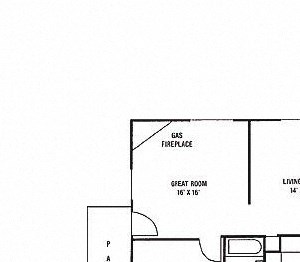 2 Bedroom, 2 Bath with Greatroom and Fireplace