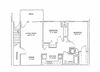 2 Bedroom, 1 Bath Townhome