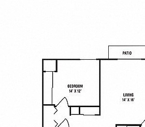 F1 - 2 Bedroom, 2 Bath with Greatroom and Fireplace