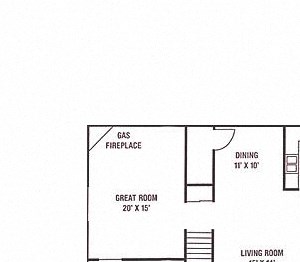 UPPER CORNERSTONE TOWNHOME - 2 Bedroom, 2 Bath with Greatroom & 1 Car Garage