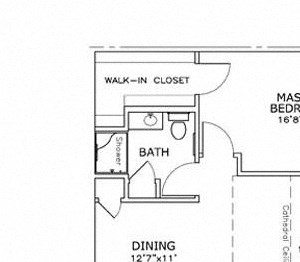 C1 - 2 Bedroom, 1 Bath*