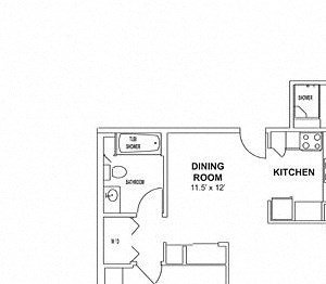 F1 - Two Bedroom, Two Bath with Great Room