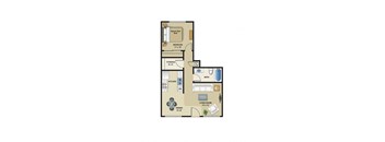 Kennewick,  WA Meadow Park 1 bedroom 1 bath