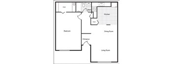 Richland, WA Maple Ridge 1 bedroom 1 bath