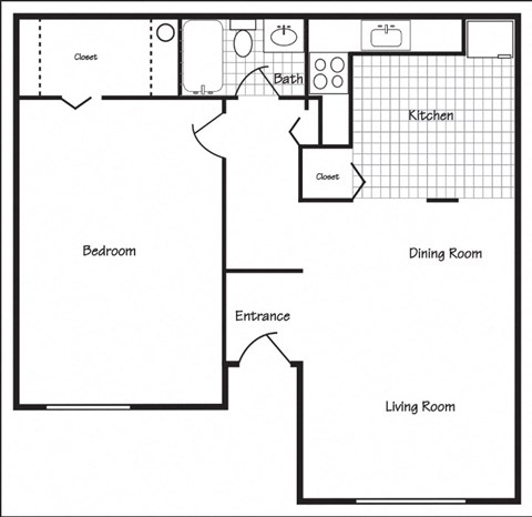 Richland, WA Maple Ridge 1 bedroom 1 bath